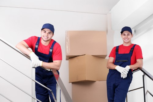 Careful handling of household items during a Sutton house relocation