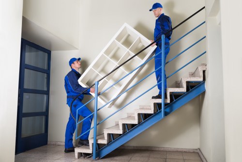 Removal team planning a home move in Sutton