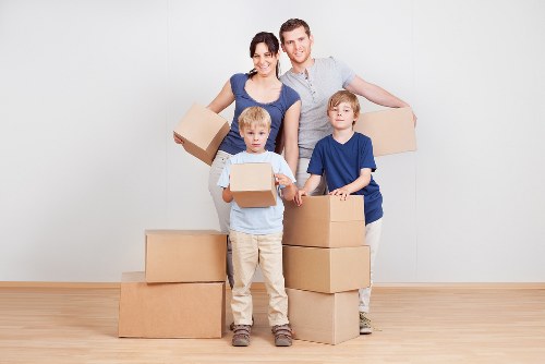 Commercial removals van transport in Sutton