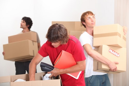 Safety-focused removals work with protected furniture and staff