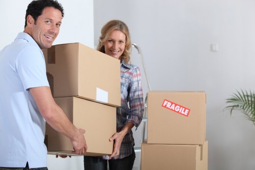 Business relocation setup and furniture placement after a Sutton office move