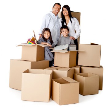 Preparing items for a local move in Sutton